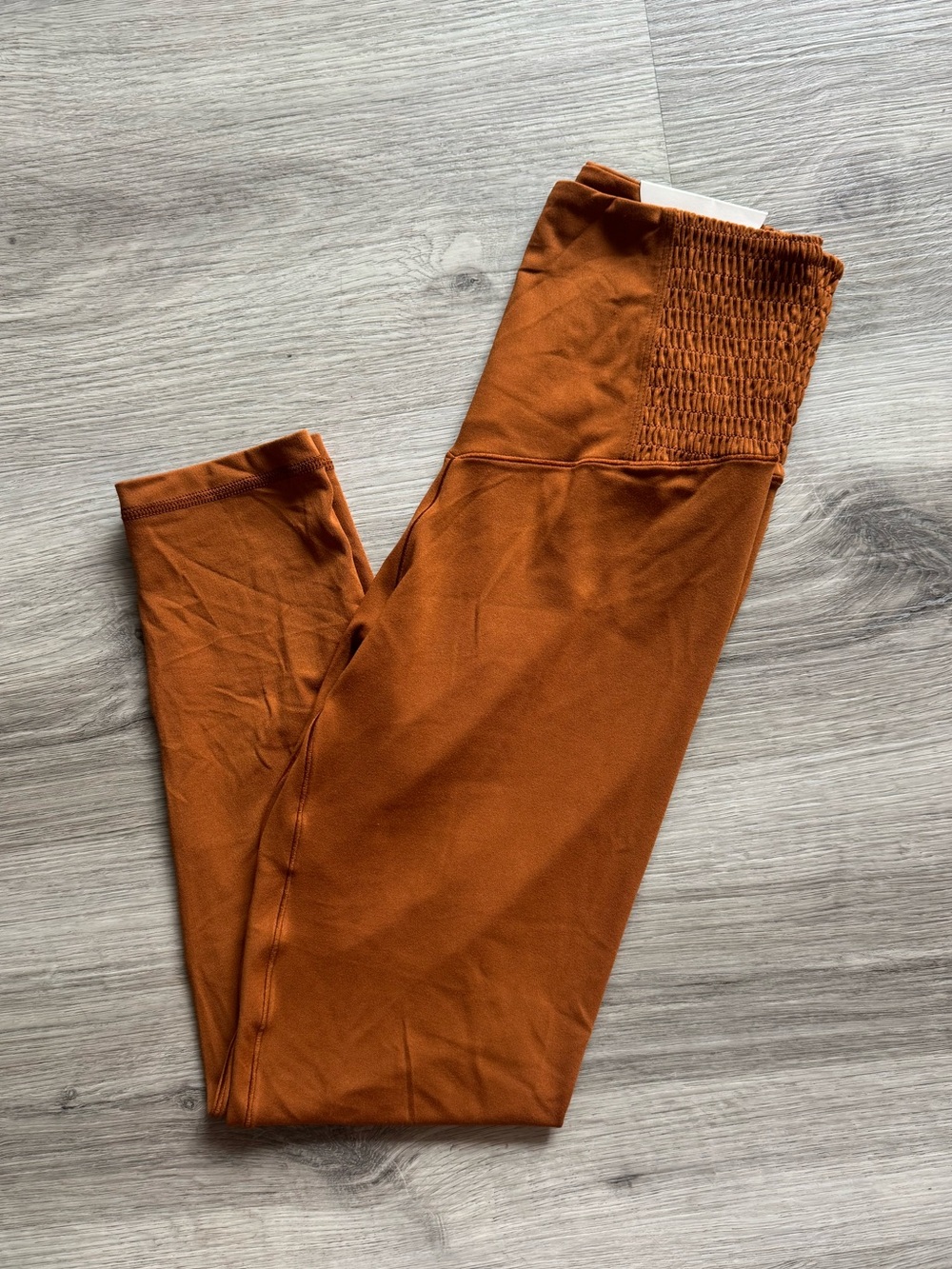 Aerie Real Me | 7/8 Legging Hi Rise Orange Nylon & Elastane | Size M